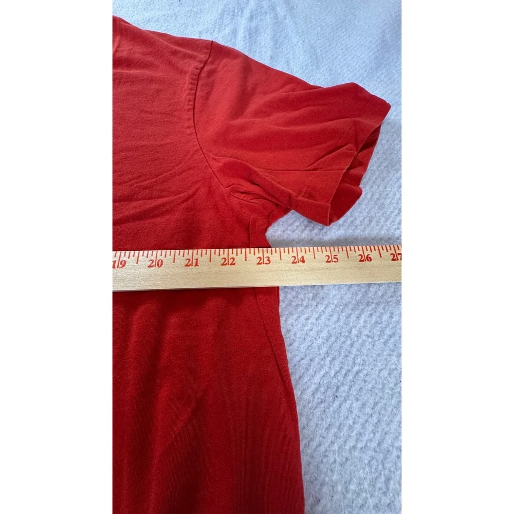 Polo Ralph Lauren Mens Red Graphic Script Logo T-Shirt Size 1XB Big & Tall